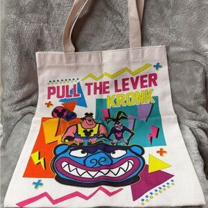 The Emperor's New Groove Pull The Lever Kronk Tote Bag New